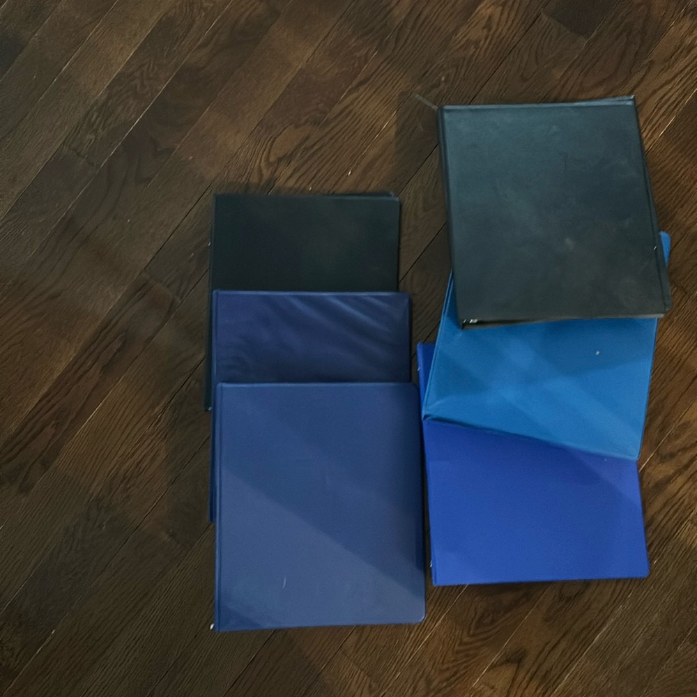 6 One-Inch Binders